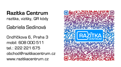 Vizitka s QR kódem